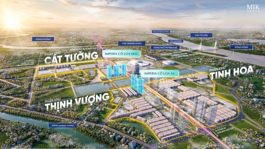 Dự án Imperia Signature Cổ Loa nằm tại giao lộ thịnh vượng.