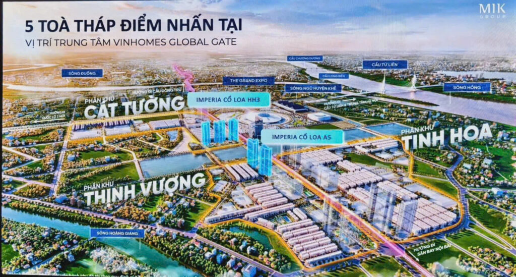 Chung cư Imperia Signature nằm tại vị trí giao lộ hoàng kim.